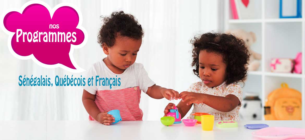 Garderie éducative avec immersion anglaise